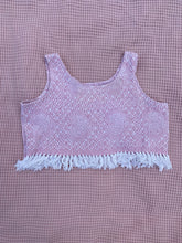 Load image into Gallery viewer, Pink Heart Crop Top
