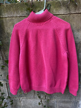 Load image into Gallery viewer, 90&#39;s Hot Pink Turtleneck
