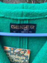 Load image into Gallery viewer, Green Geiger Wool Jacket
